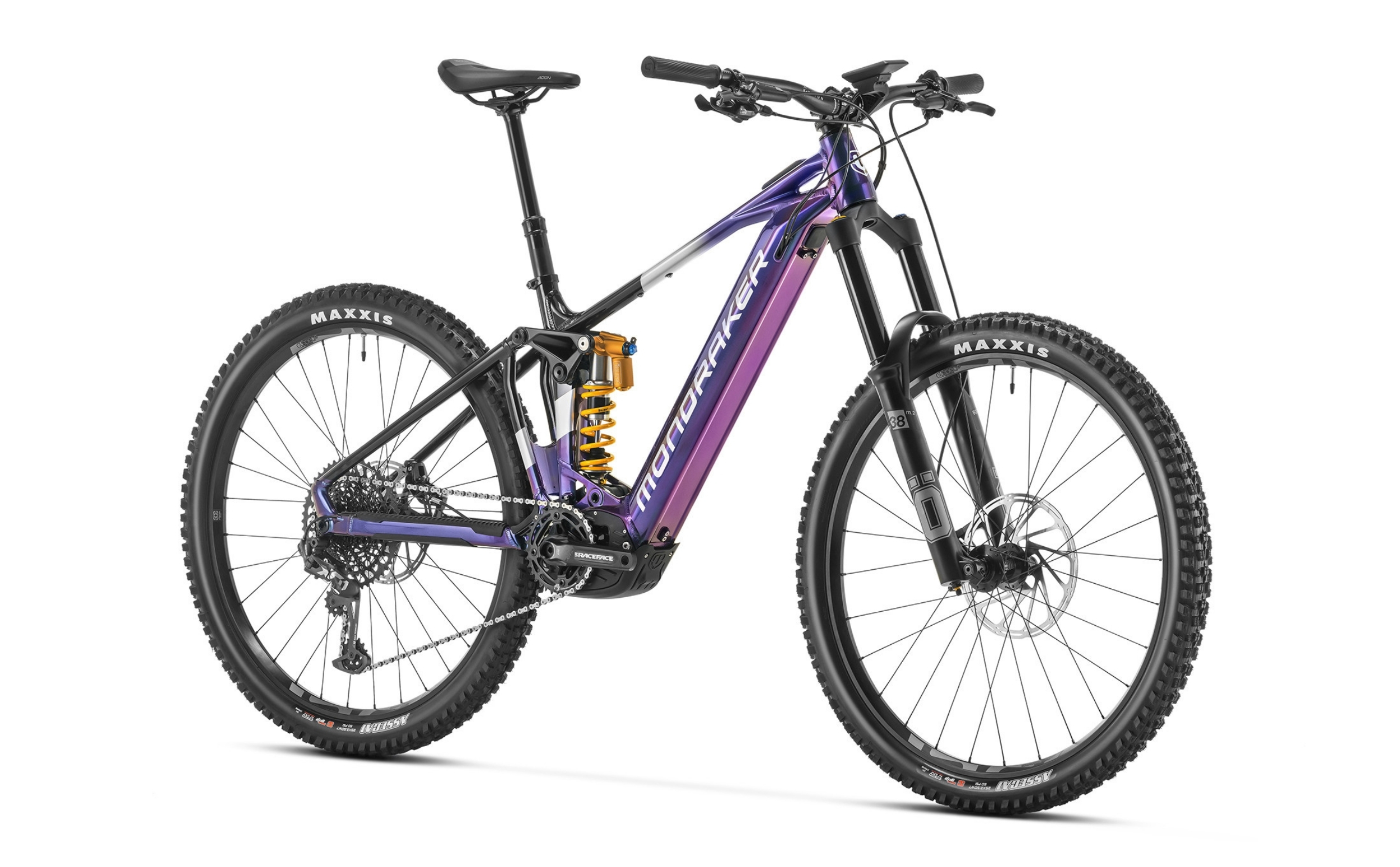 Mondraker Level XR Bosch Performance Line CX 750Wh 2024 Seitenansicht diagonal hinten