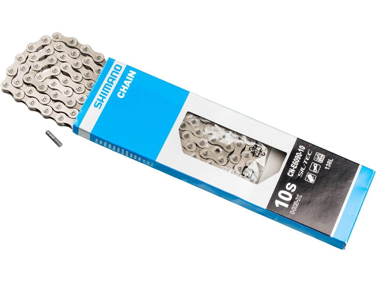 Shimano CN-E6090-10 chain 10-speed 138 links Shimano CN-E6090-10 chain 10-speed 138 links
