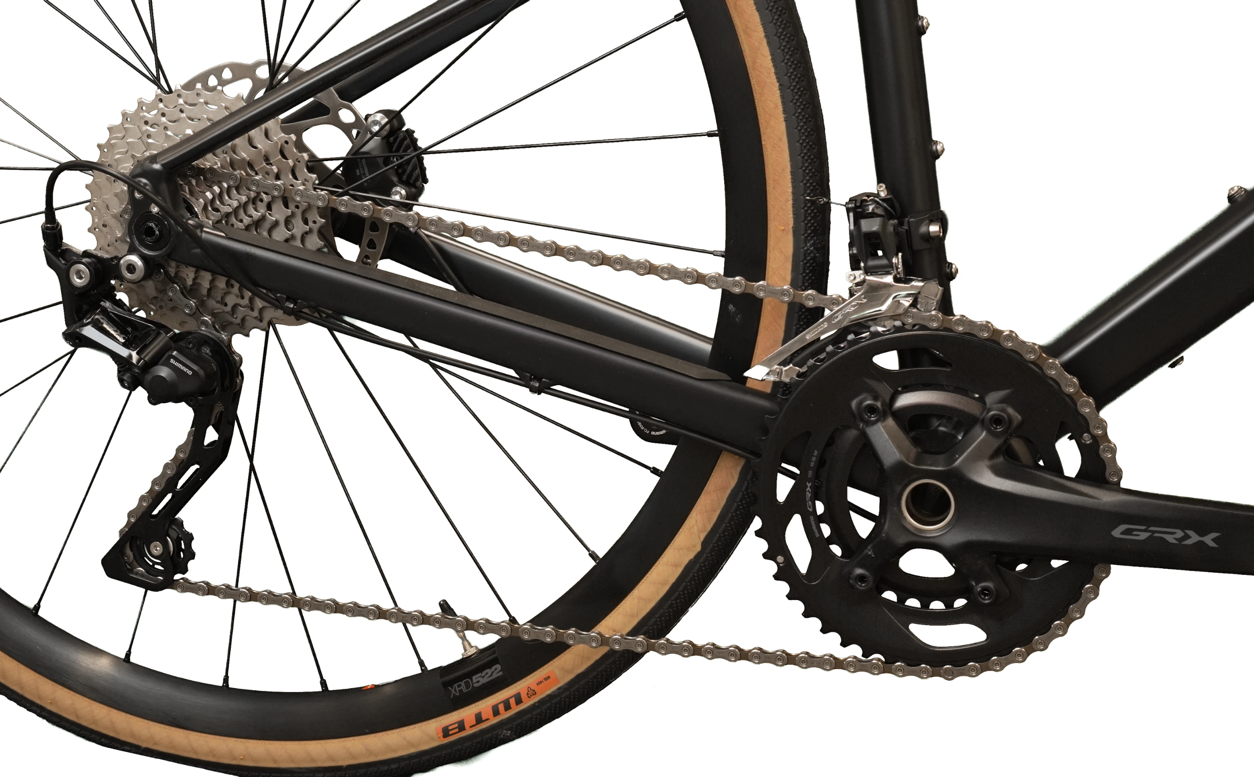 BMC Roadmachine AL X TWO schwarz mit türkisenen Highlights Detail