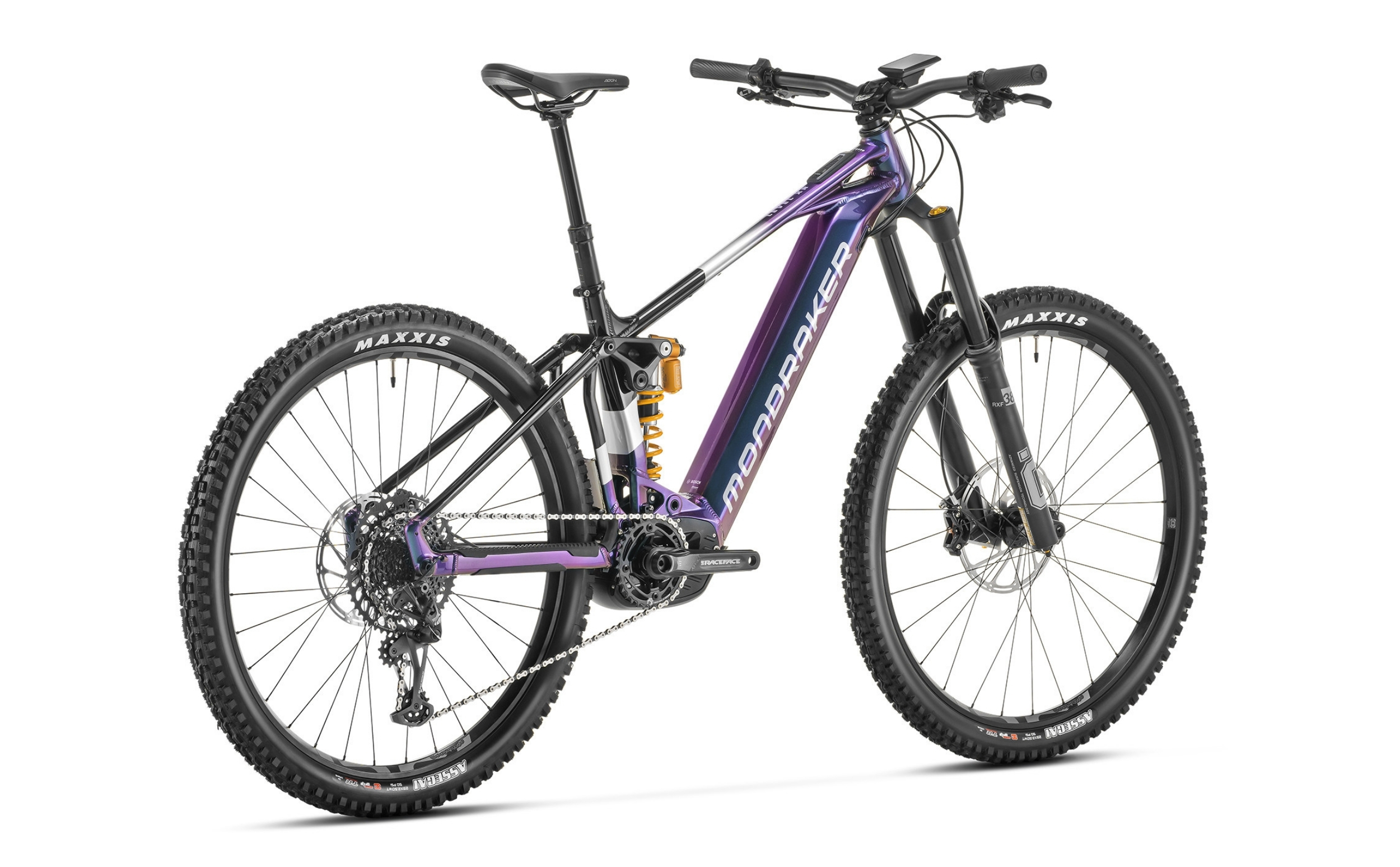 Mondraker Level XR Bosch Performance Line CX 750Wh 2024 Seitenansicht diagonal hinten