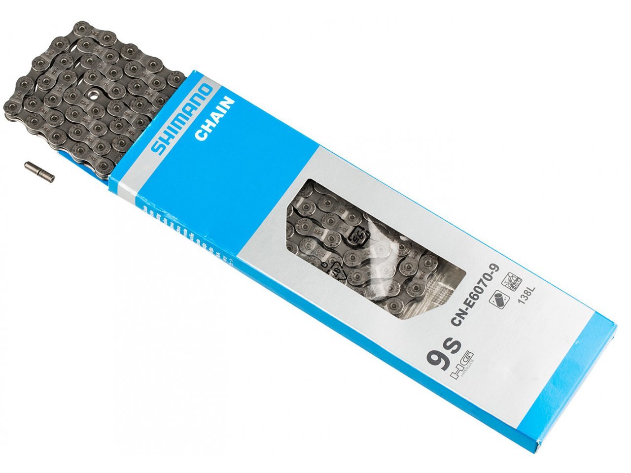 Shimano CN-E6070-9 chain 9-speed 138 links Shimano CN-E6070-9 chain 9-speed 138 links