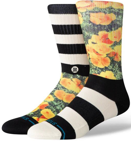 Stance Very Poppin Crew Socks Stance Very Poppin Crew Socks