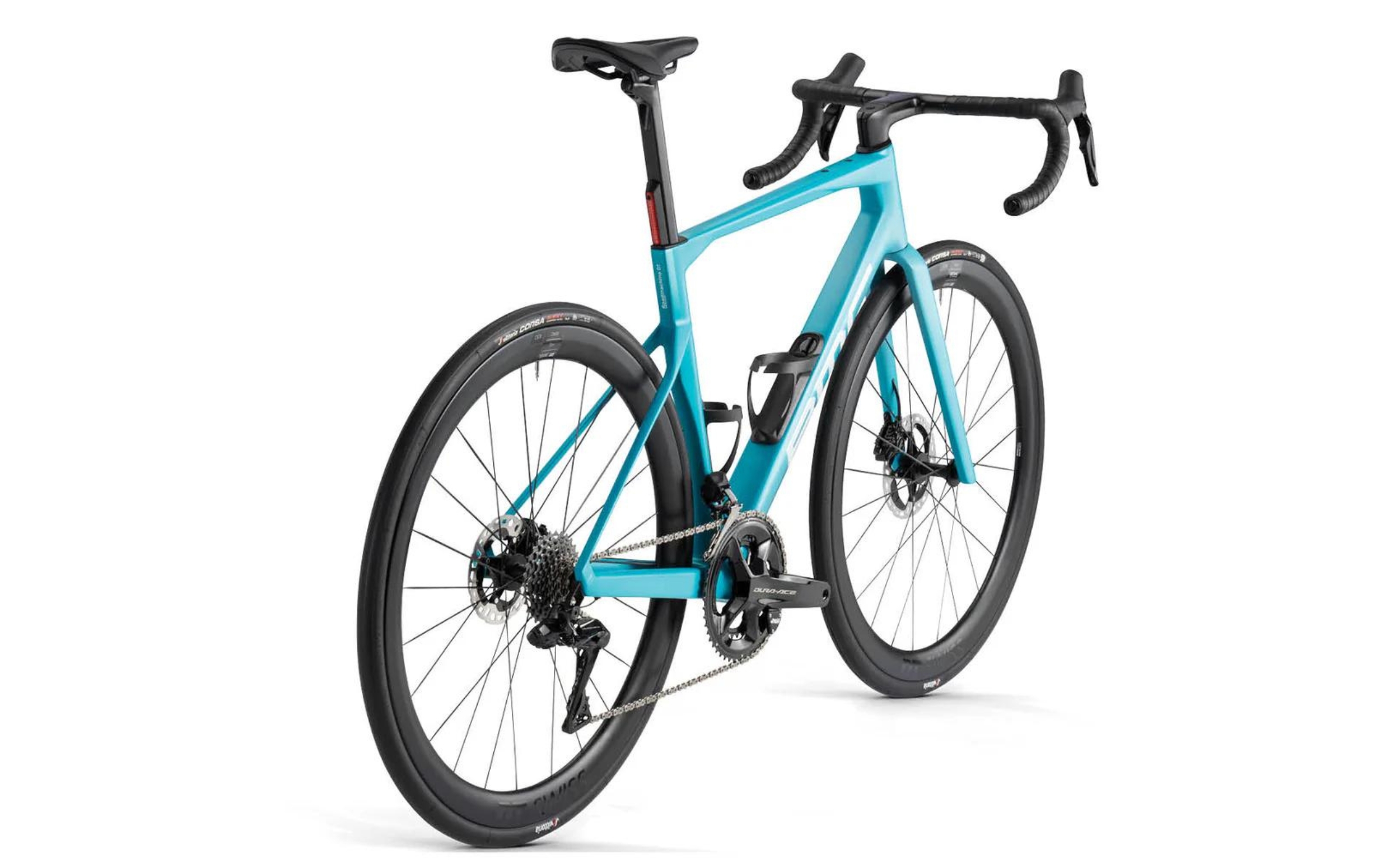 BMC Roadmachine 01 TWO Dura Ace Di2 BMC Roadmachine 01 TWO Dura Ace Di2 2024 Seitenansicht diagonal hinten