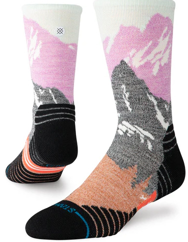 Stance Out Of Range Mid Wool Crew Socks Stance Out Of Range Mid Wool Crew Socks