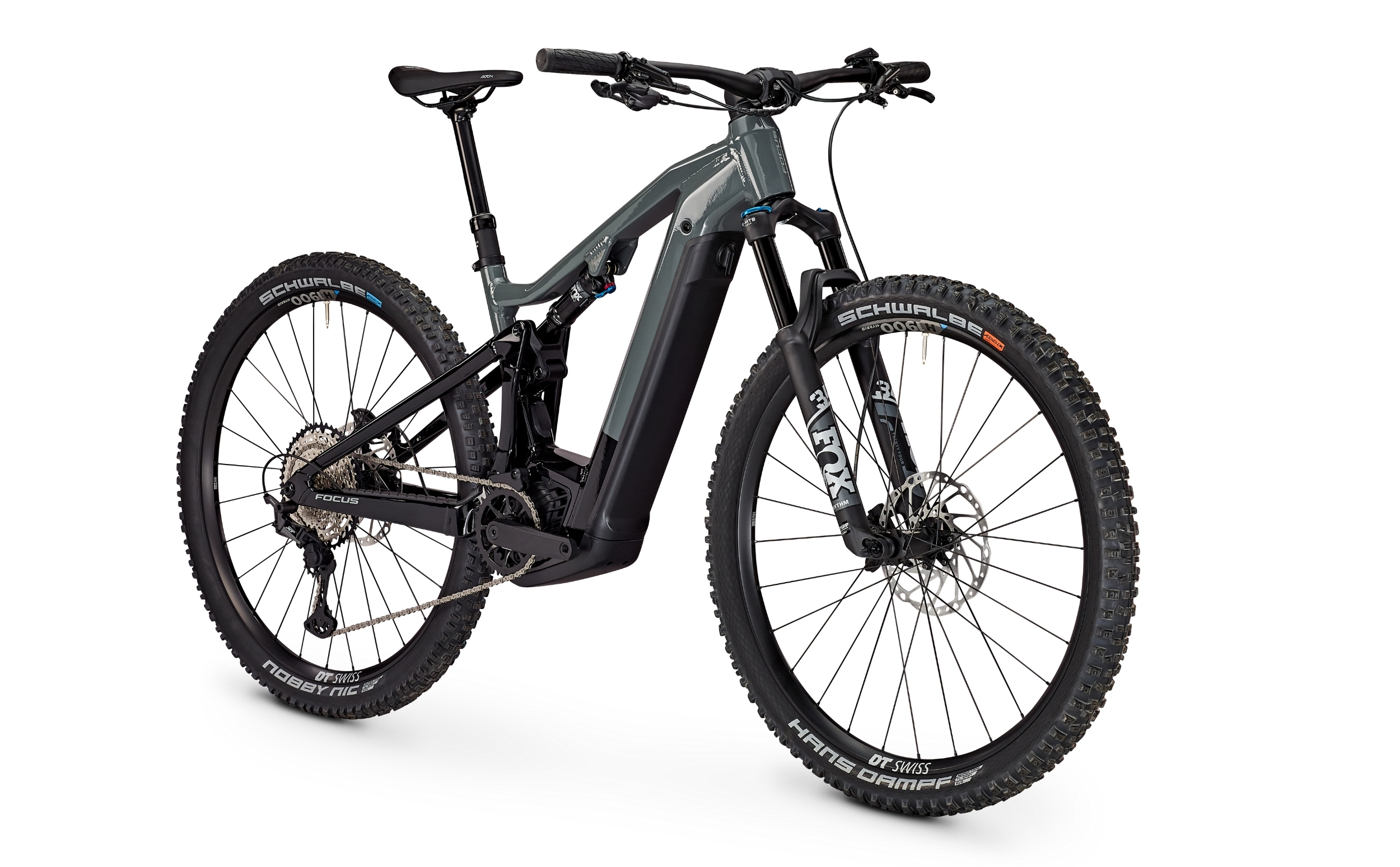 Focus Thron2 6.9 Bosch Performance CX 750Wh Focus Thron2 6.9 Bosch Performance CX 750Wh Seitenansicht diagonal vorne