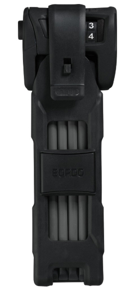Abus folding lock Bordo 6000C/90 BK black Abus folding lock Bordo 6000C/90 BK black